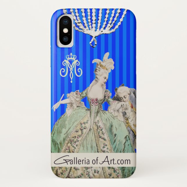 Coques Case-Mate iPhone Marie Antoinette (plus d'options) - (Dos)