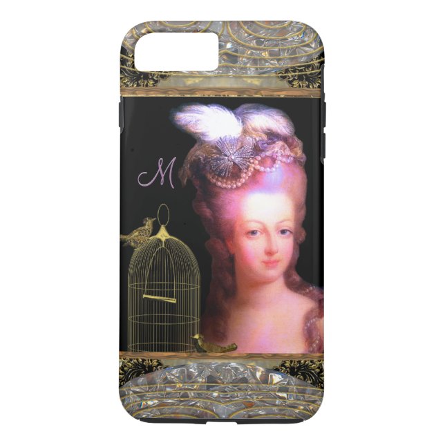 Coques Case-Mate iPhone Marie Charmé Monogramme Plus (Dos)