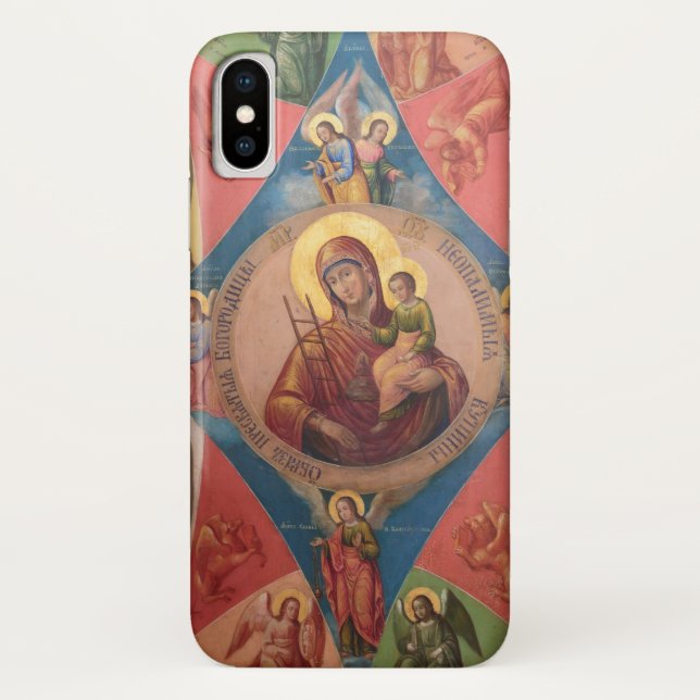 Coques Case-Mate iPhone Marie, Jésus et les Anges (Dos)