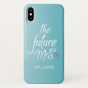 Case-Mate iPhone Case Mariée Moderne tendance Nom de famille future mrs