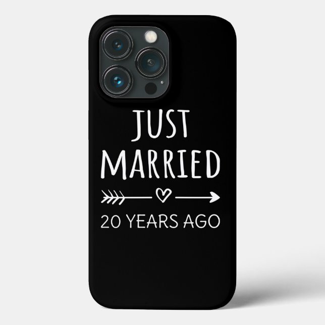 Coques Case-Mate iPhone Mariés depuis 20 ans seulement (Verso)
