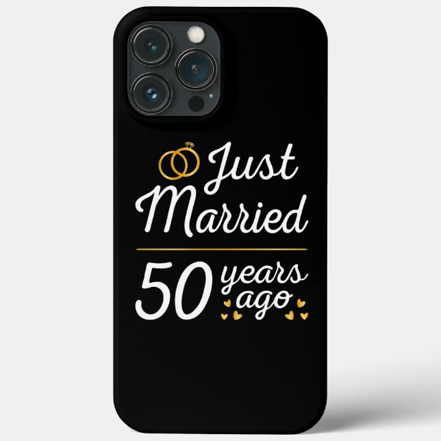 Coques Case-Mate iPhone Mariés depuis 50 ans II (Verso)