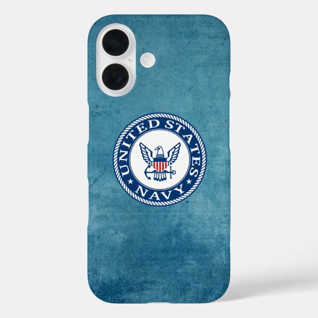 Coques Case-Mate iPhone Marine américaine | Navy Alt Emblem (Verso)