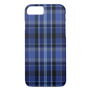 Coques Pour iPhone Marine Blue Plaid iPhone 7