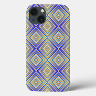 Case-Mate iPhone Case Marine Blues Alternative Diamond Motif