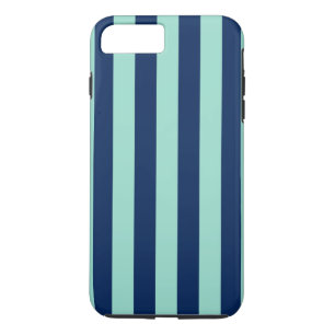 Coque Case-Mate iPhone Marine verticale et bandes vertes légères