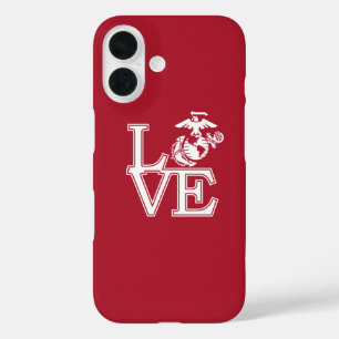 Coque Pour iPhone 16 Marines Love Design