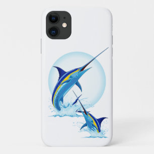Case-Mate iPhone Case Marlin Bleu Jaillissant de l'Océan