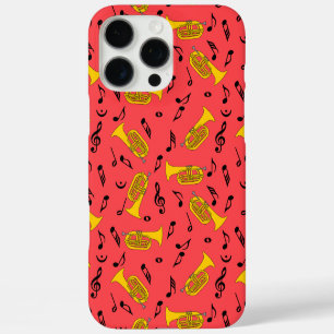 Coque iPhone 16 Pro Max Marquage Baritone Notes musicales Clés Treble