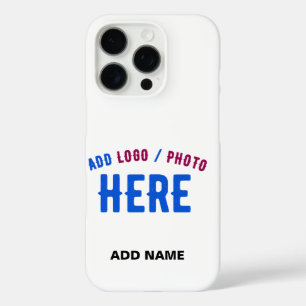 COQUE iPhone 16 PRO MARQUE BLANCHE MODERNE ET PERSONNALISABLE VÉRIFIÉE