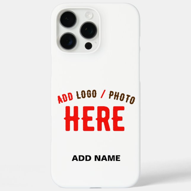 COQUES Case-Mate iPhone MARQUE BLANCHE MODERNE ET PERSONNALISABLE VÉRIFIÉE (Verso)