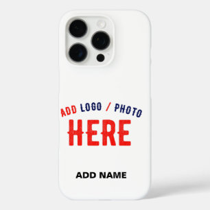 COQUE iPhone 16 PRO MARQUE BLANCHE MODERNE ET PERSONNALISABLE VÉRIFIÉE
