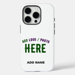 COQUE iPhone 16 PRO MARQUE BLANCHE MODERNE ET PERSONNALISABLE VÉRIFIÉE
