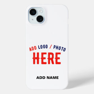 COQUE Case-Mate iPhone MARQUE BLANCHE MODERNE ET PERSONNALISABLE VÉRIFIÉE