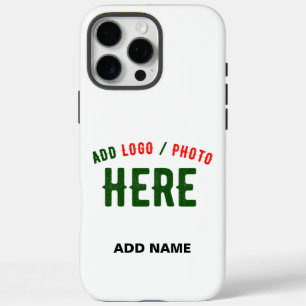 COQUE iPhone 16 PRO MAX MARQUE BLANCHE MODERNE ET PERSONNALISABLE VÉRIFIÉE