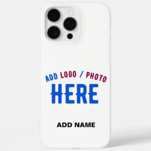 COQUE iPhone 16 PRO MAX MARQUE BLANCHE MODERNE ET PERSONNALISABLE VÉRIFIÉE