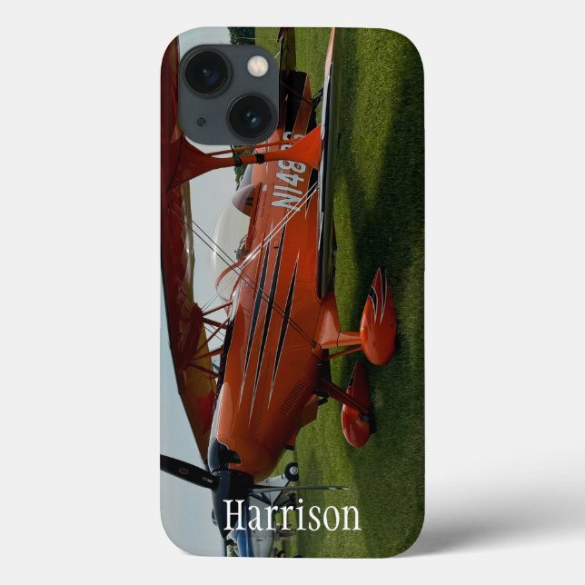 Coques Case-Mate iPhone Marque de style avion rouge, aviation (Verso)