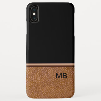 Case-Mate iPhone Case Marque Homme en Faux Cuir
