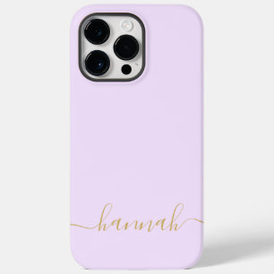 Coque Case-Mate iPhone Marque-page moderne violet personnalisé écriture f