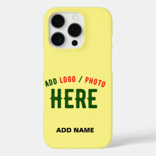COQUE iPhone 16 PRO MARQUE VÉRIFIÉE MODERNE ET MODERNE PASTEL JAUNE