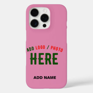COQUE iPhone 16 PRO MARQUE VÉRIFIÉE ROSE CHAUDE MODERNE ET COUSTE