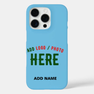 COQUE iPhone 16 PRO MARQUE VÉRIFIÉE SKY BLEU MODERNE ET MODERNE