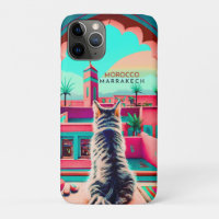 Marrakech Maroc Chat Voyage Tourisme Souvenir