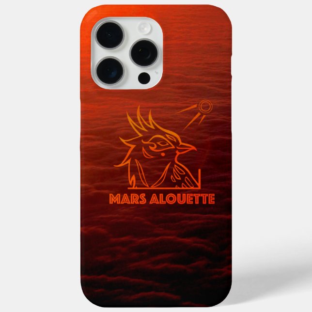 Coques Case-Mate iPhone Mars Alouette (Verso)