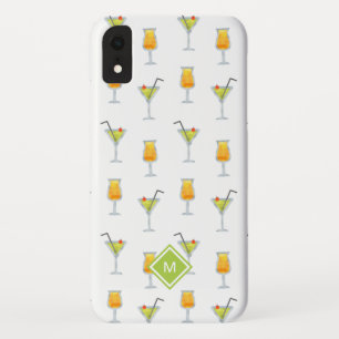 Case-Mate iPhone Case Martinis and Cocktails Boire Motif avec Monogram