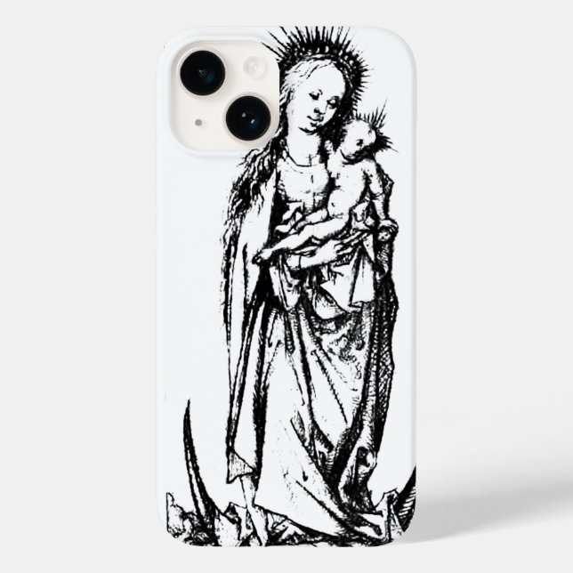 Coques Case-Mate iPhone Mary Jesus Madonna Enfant (Verso)