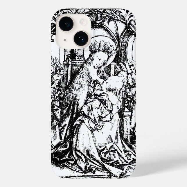Coques Case-Mate iPhone Mary Jesus Madonna Enfant (Verso)
