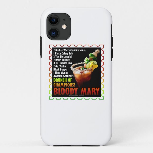 Coques Case-Mate iPhone MARY SANGLANTE, Brunch des Champions (Dos)