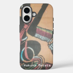 Coques iPhone 16 MASAI Hakuna Matata.JPG