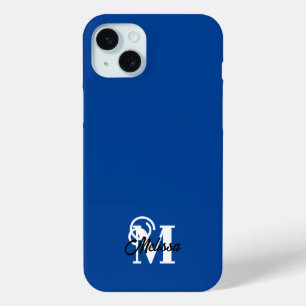 Coque Case-Mate iPhone Masquage minimaliste bleu et blanc