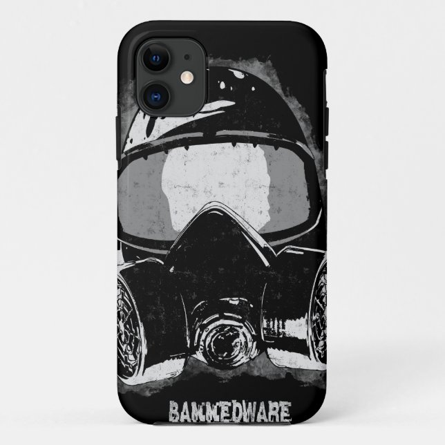 Coques Case-Mate iPhone Masque de peinture de BannedWare (Dos)