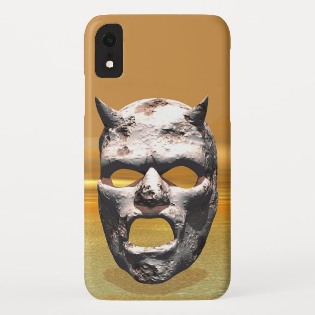 Coques Case-Mate iPhone Masque de pierre (Dos)