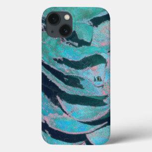 iPhone 13 Coque Masque de rire bleu
