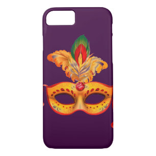Etui iPhone Case-Mate Masque royal violet mascarade mardi gras