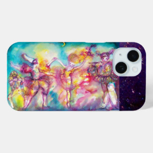 Coque Pour iPhone 15 MASQUERADE, Mardi Gras Masques, Danse, Musique