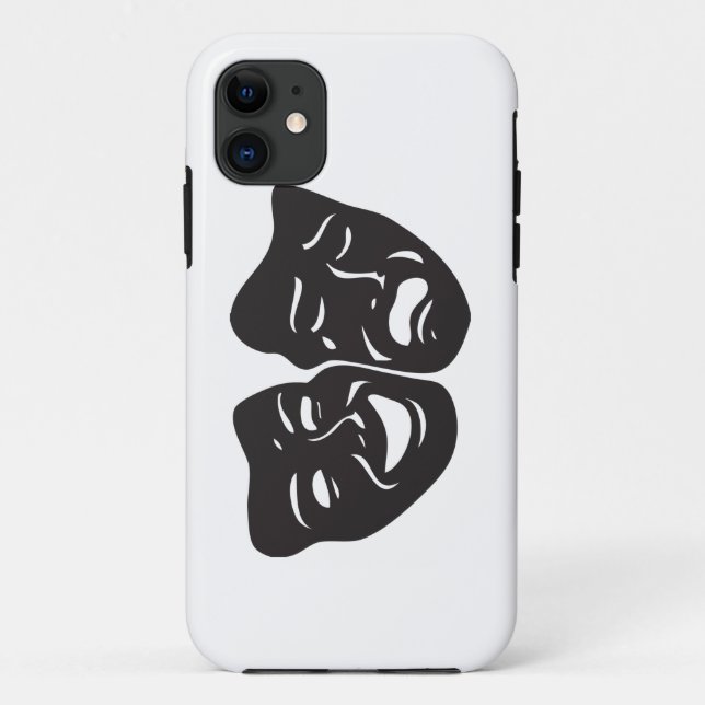 Coques Case-Mate iPhone Masques de théâtre comique dramatique (Dos)