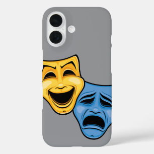 Coque Pour iPhone 16 Masques théâtraux classiques de comédie et de trag