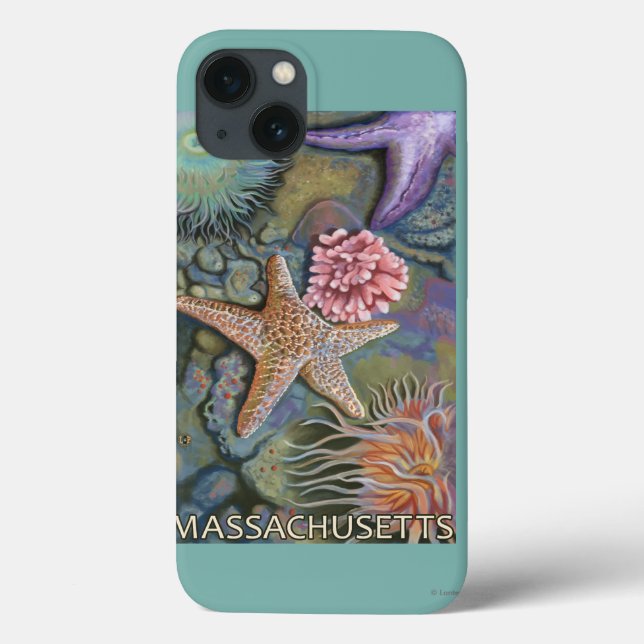 Coques Case-Mate iPhone MassachusettsTidepool Scene (Verso)