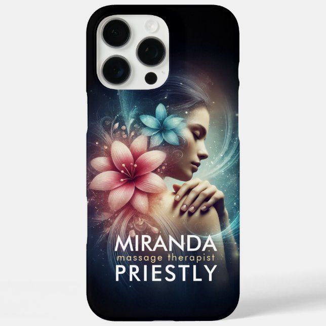 Coques Case-Mate iPhone Massage Thérapie Guérison Mains Énergie Spa Bien-ê (Verso)