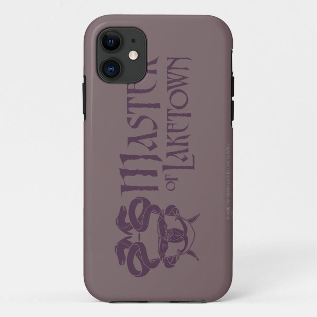 Coques Case-Mate iPhone Master Of Laketown Name (Dos)