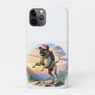 Case-Mate iPhone Case Mastiff Dogue anglais en vacances à la montagne