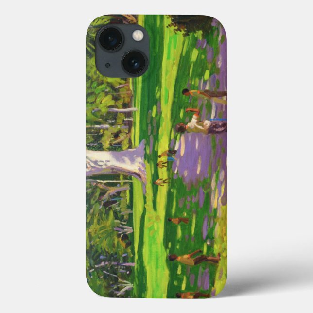 Coques Case-Mate iPhone match de cricket Jardins botaniques Dominique (Verso)