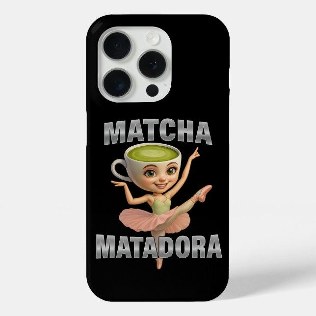 Coques Case-Mate iPhone Matcha Matadora  Grâce rencontre l'énergie verte (Verso)