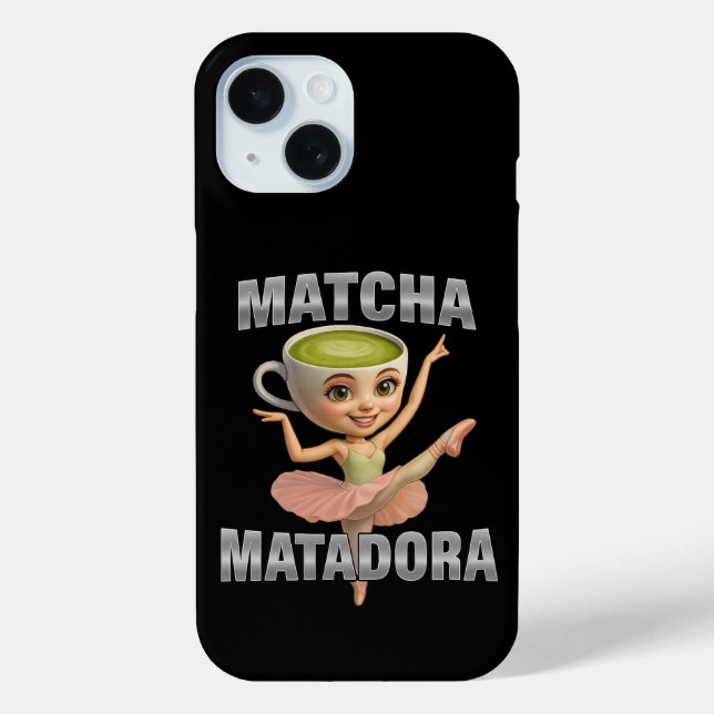 Coques Case-Mate iPhone Matcha Matadora Grace rencontre l'énergie verte (Verso)