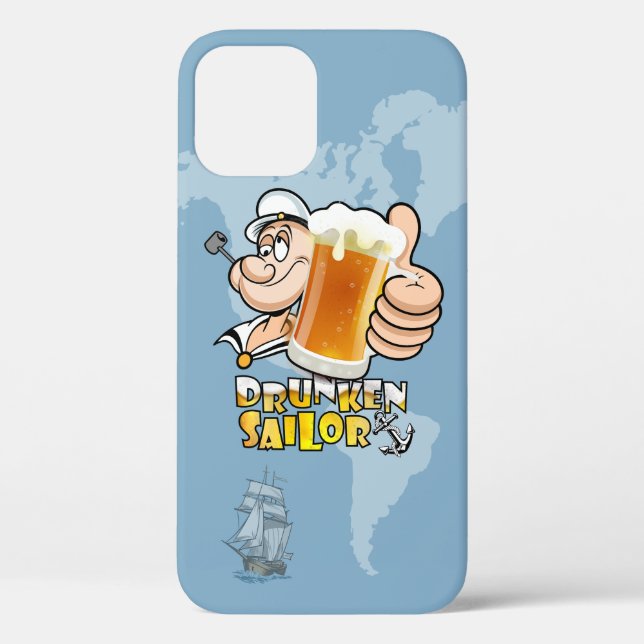 Coques Case-Mate iPhone Matelot ivre | (Verso)