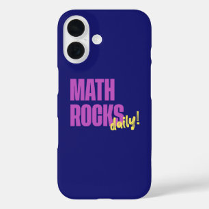 Coque Pour iPhone 16 Math Rocks Daily